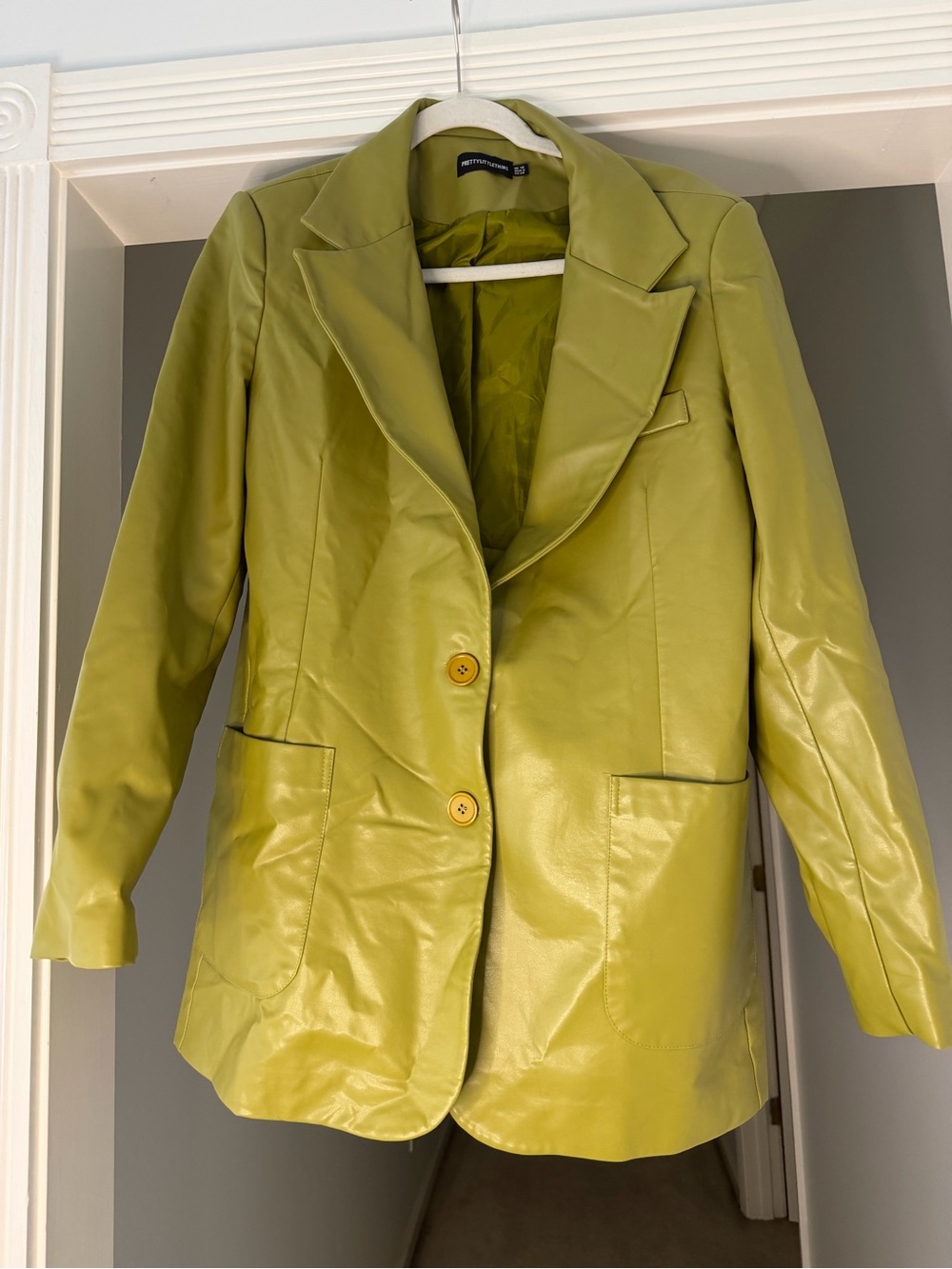 PrettyLittleThing Olive Green Blazer